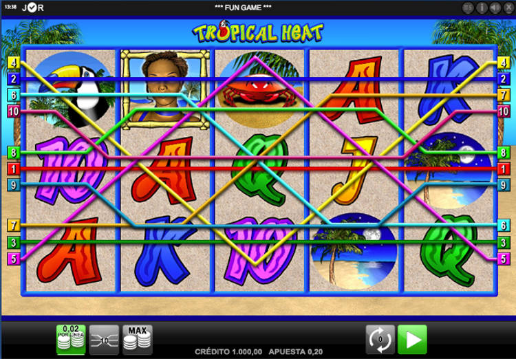 Tropical Heat, slot gratis
